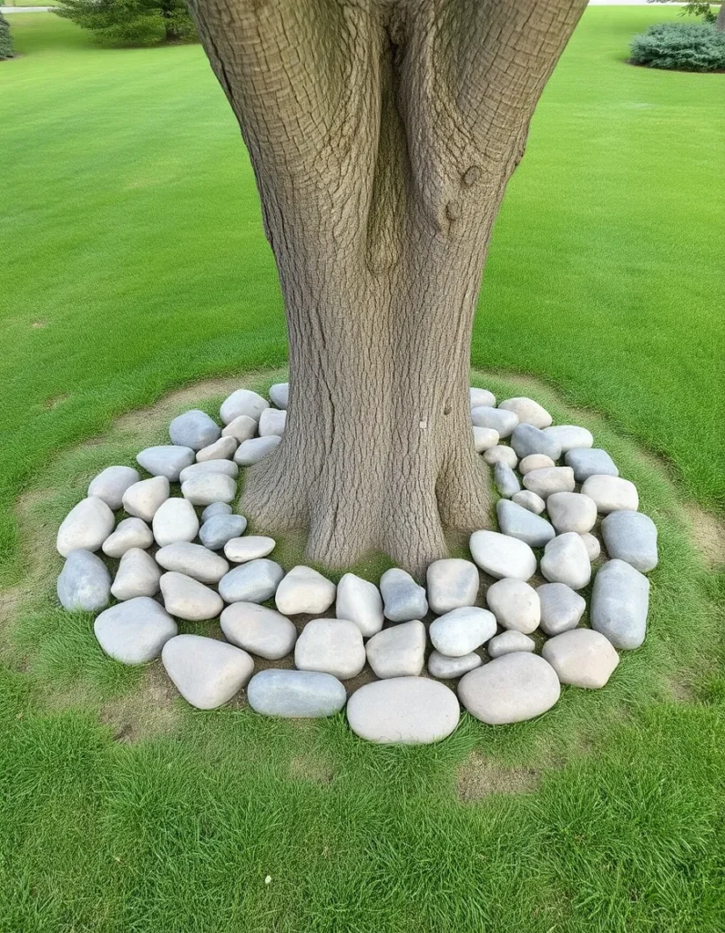 Accent Around Trees