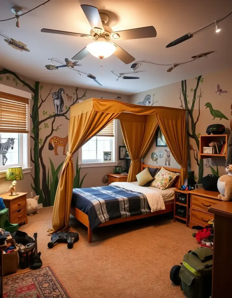 Adventure-Themed Rooms (Jungle, Space, Pirates)