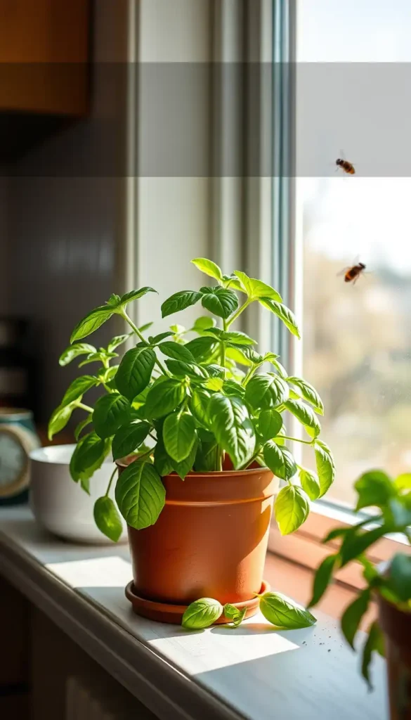 Basil – Fresh Flavor, Fewer Flies