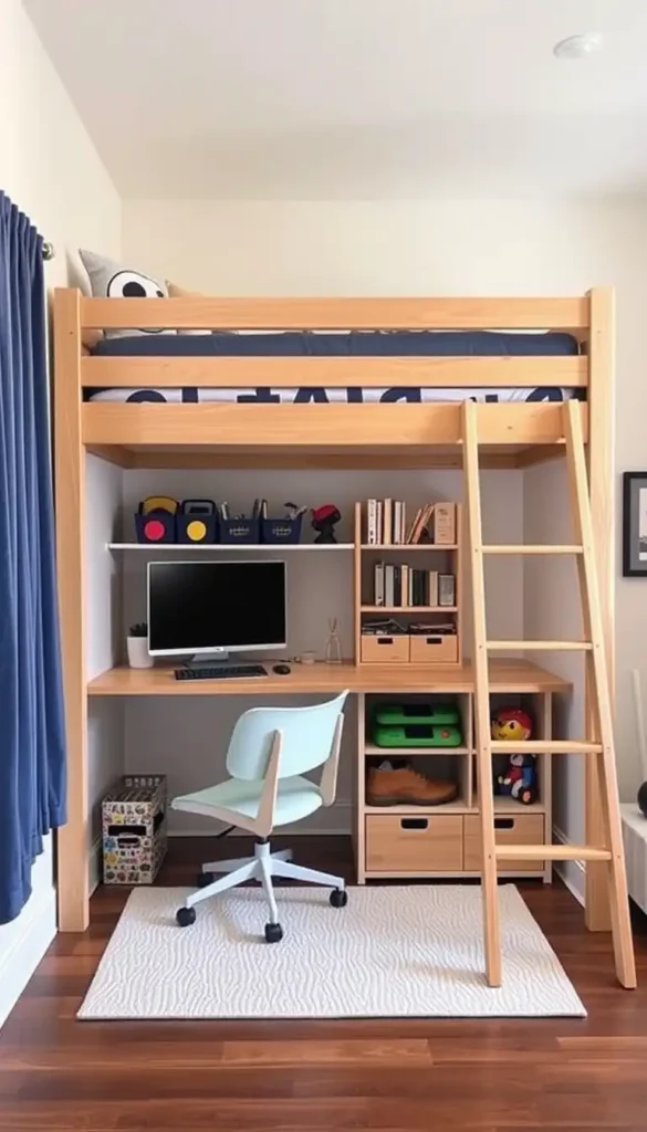 Bunk Beds or Loft Beds for Extra Space