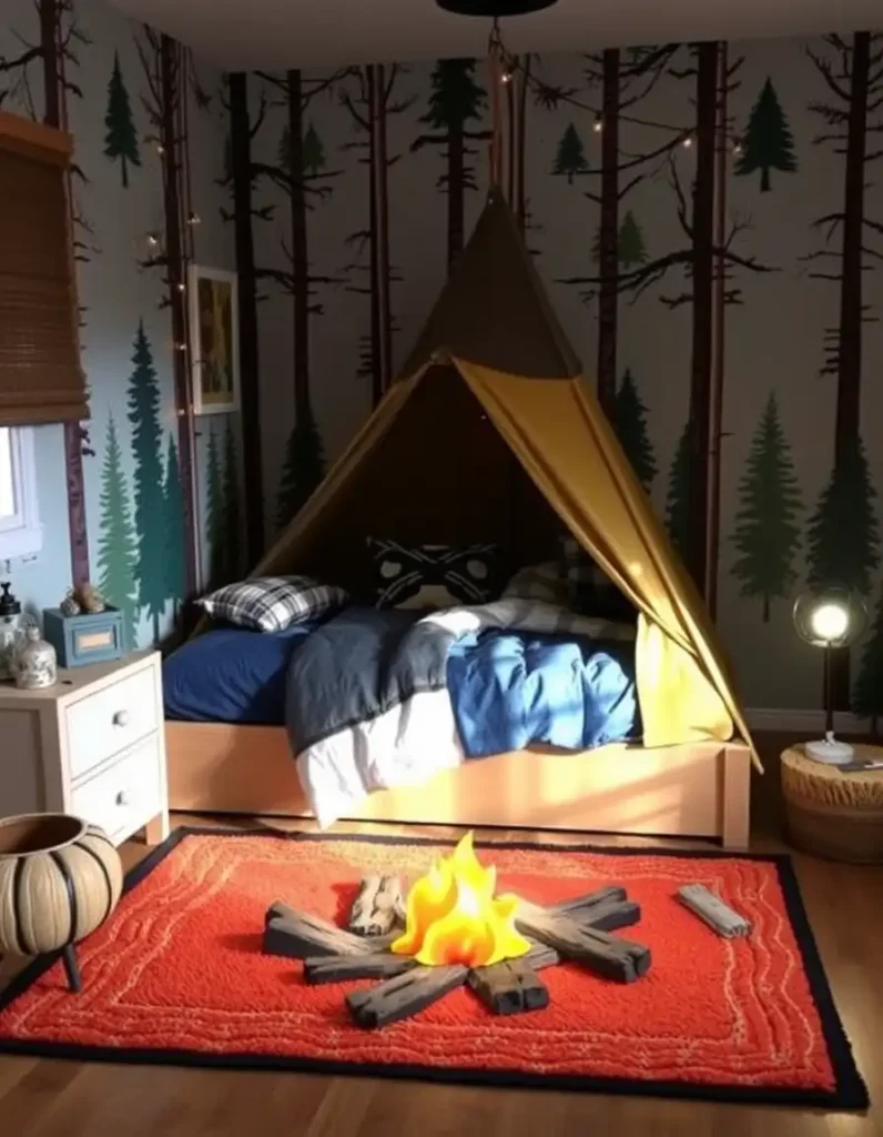 Camping-Inspired Retreat