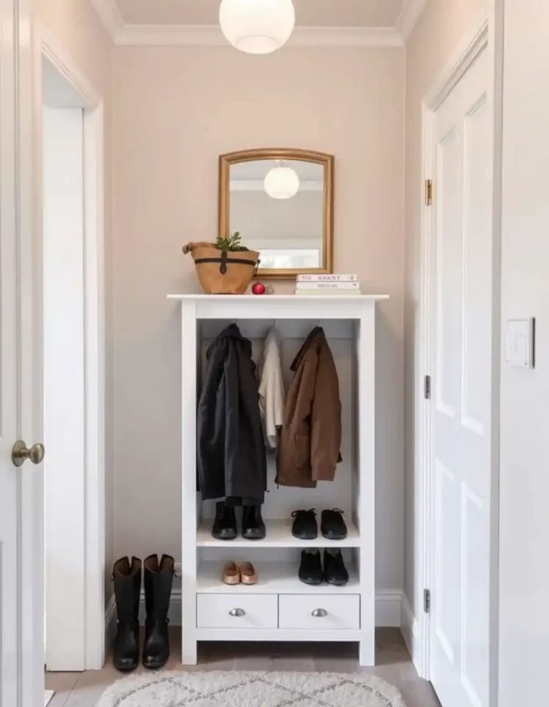 HEMNES Shoe Cabinet for Narrow Spaces