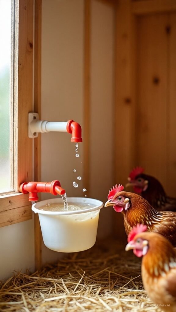 Horizontal Nipple Watering System