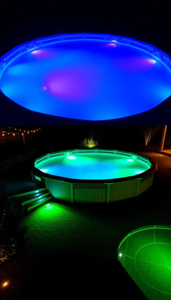 LED Lighting for Nighttime Swims