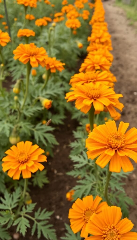 Marigolds – Colorful & Bug-Repelling