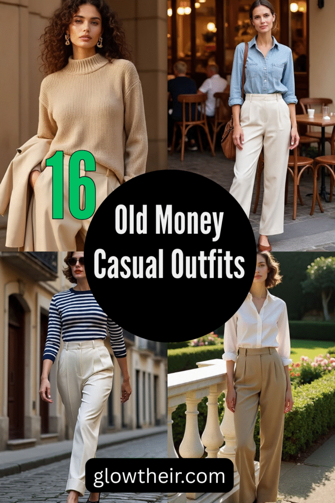 Old Money Casual Outfits