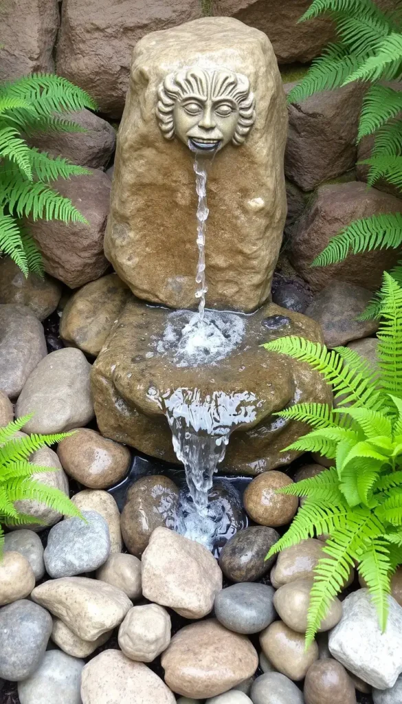Rock Fountain Feature