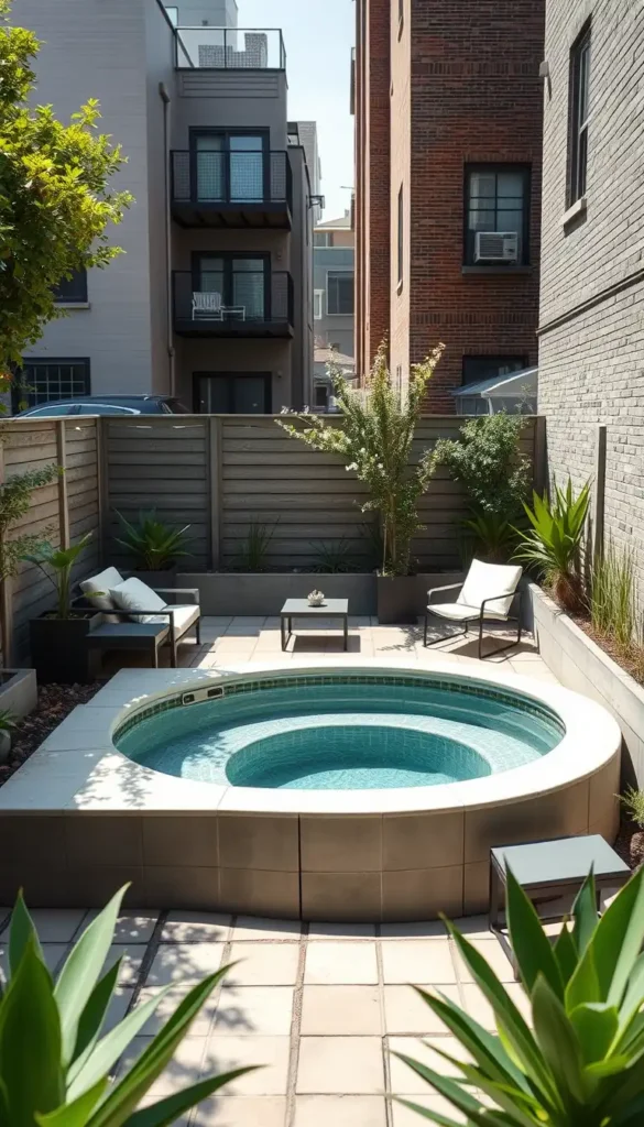 Small Backyard Try a Plunge Pool