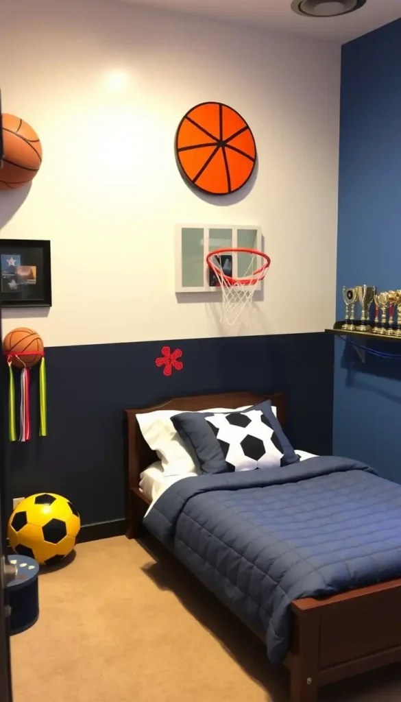 Sports-Themed Rooms