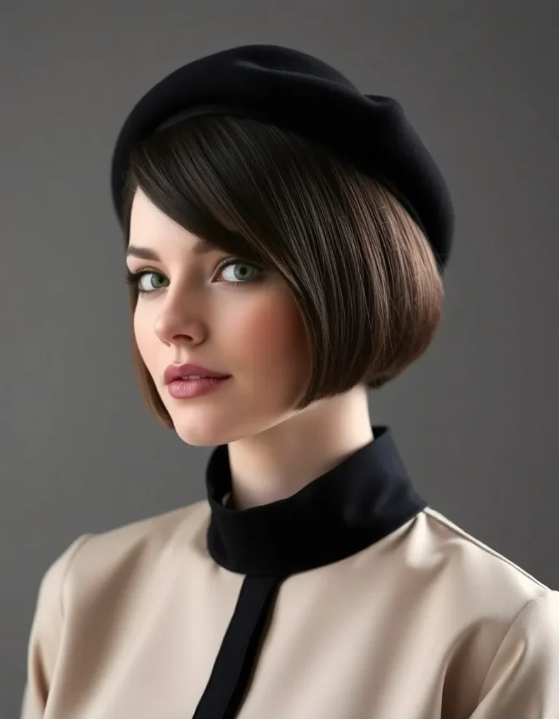 Tapered French Bob