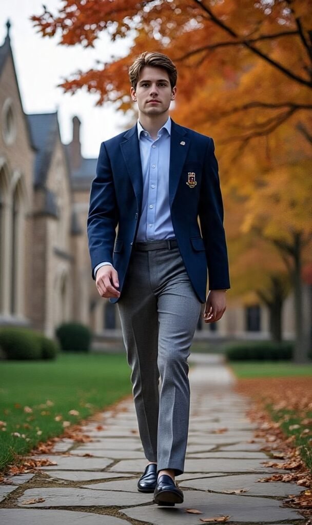 The Boarding School Uniform Look