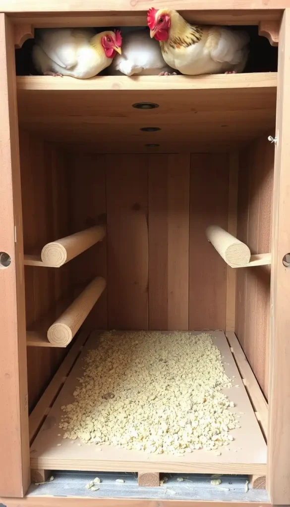 Under-Roost Droppings Board