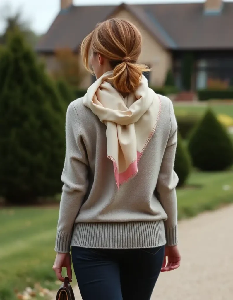 Wrapped Low Ponytail