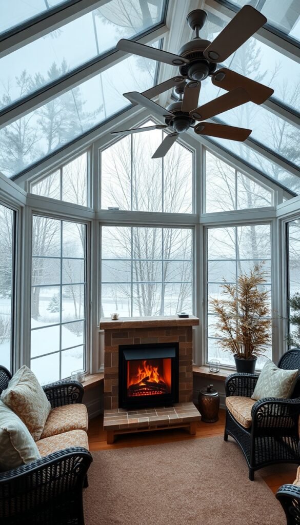 All-Season Comfort with Insulated Glass