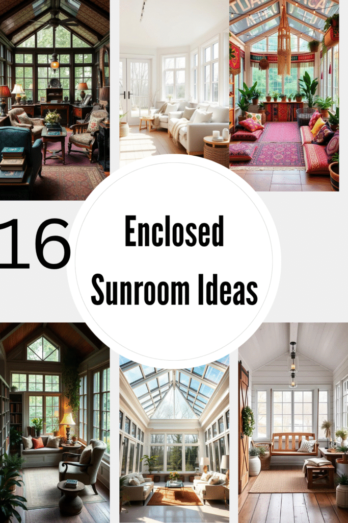 Enclosed Sunroom Ideas