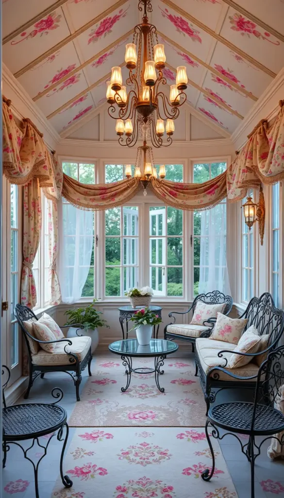 French Country Sunroom