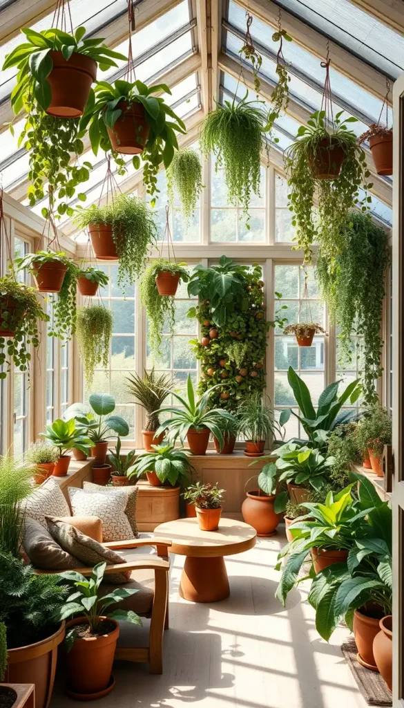 Garden-Inspired Greenhouse Vibe