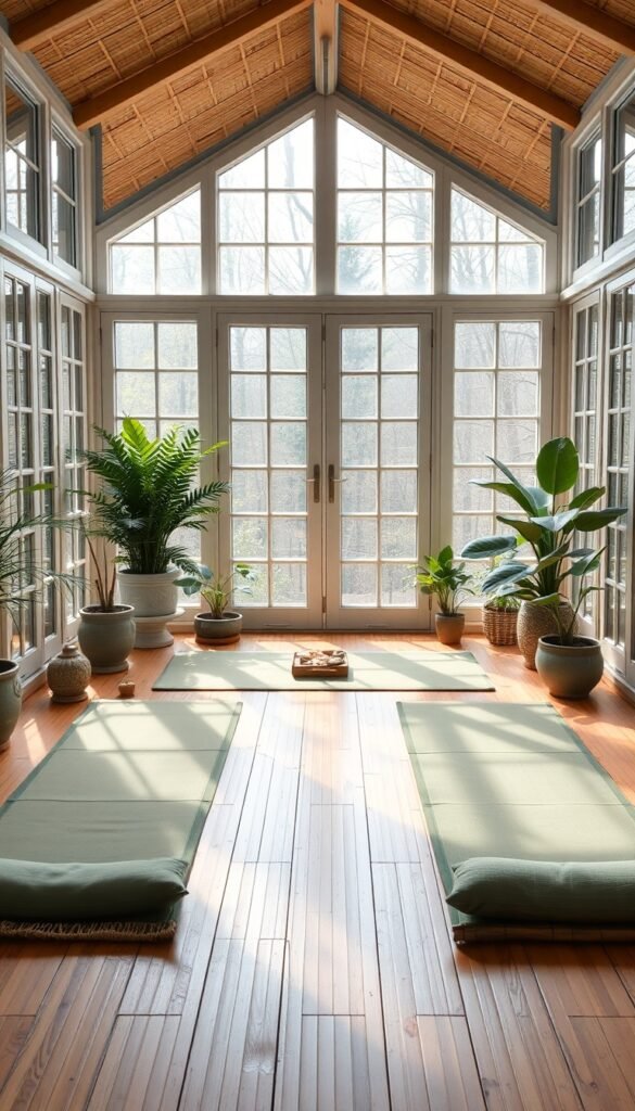 Zen-Inspired Meditation Space